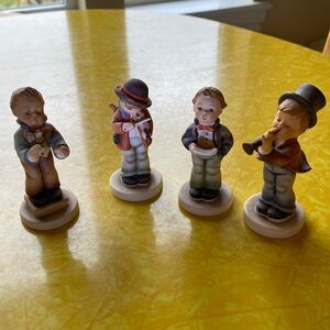 Hummel Charming Musician Figurines Set No Damage